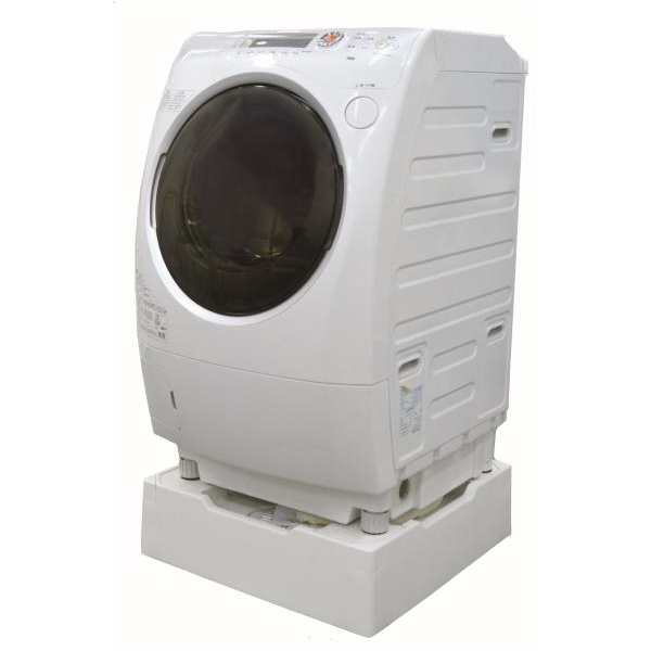 純正正規 テクノテック 洗濯機用床上配管対応防水パン TPU640-W1-FN 開口有専用排水トラップ付専用フレキ無 アイボリーホワイト( 洗濯機 