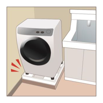 テクノテック 洗濯機パン 床上配管対応防水パン 開口なし 専用フレキ 